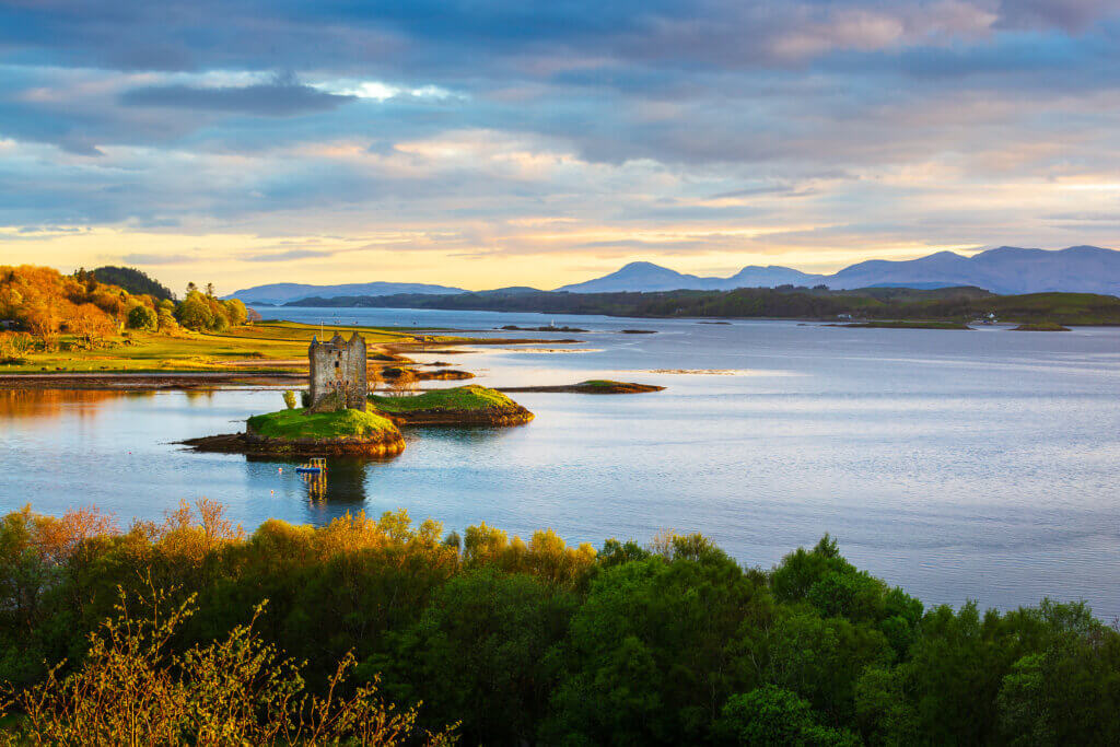 Schottland Castle Stalker