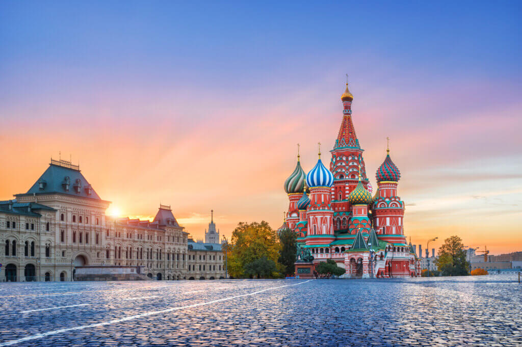St. Basil's Kathedrale Russland