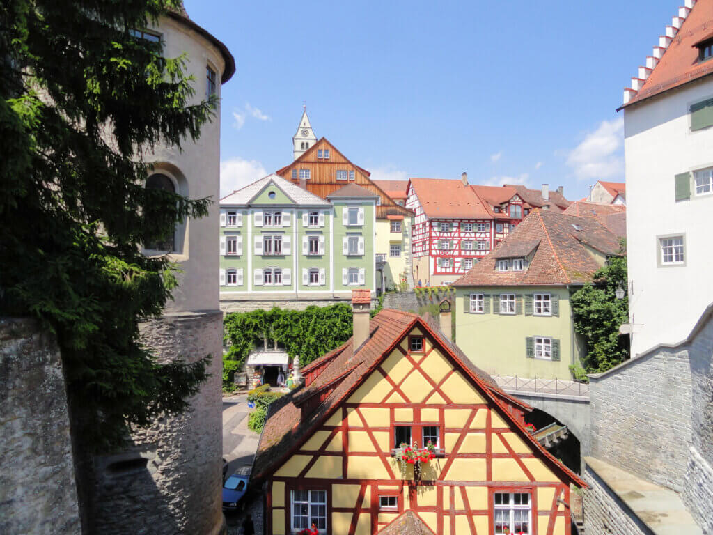 Ferienstraße, Deutschland, Fachwerk Meersburg