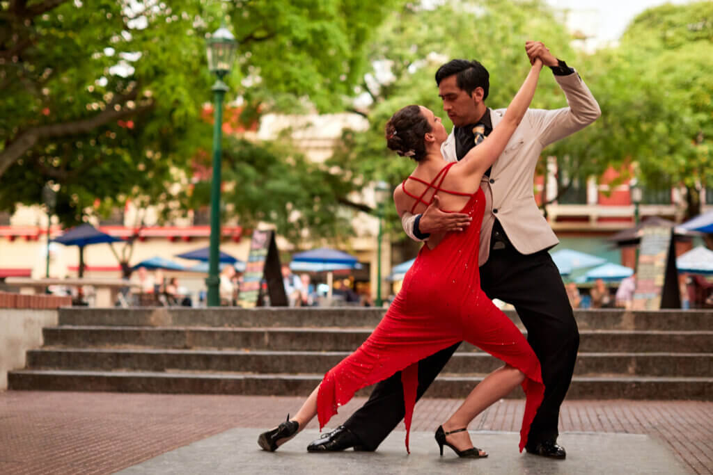 Argentinien Tango Tanz