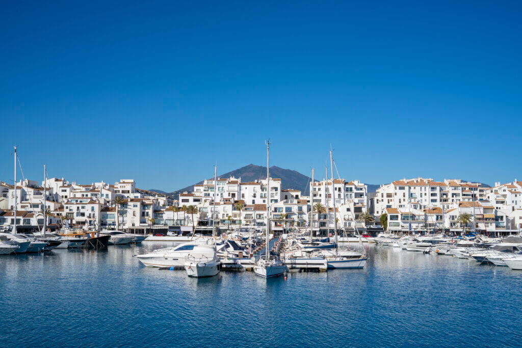 Spanien, Costa del Sol, Marbella, Puerto Banus