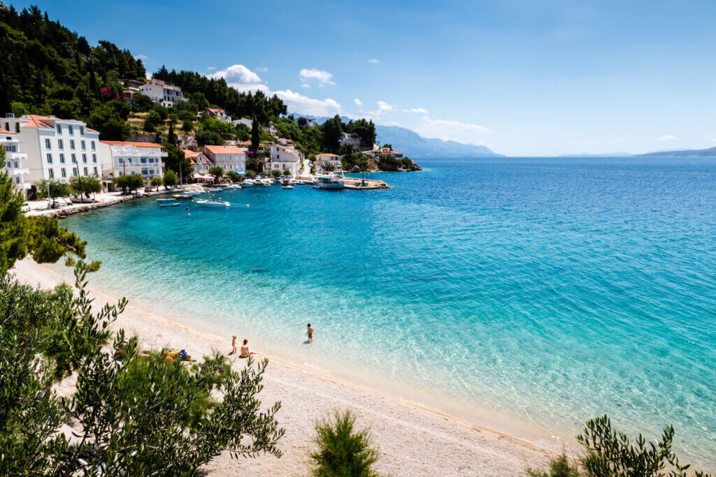 Split Strand Adria Kroatien