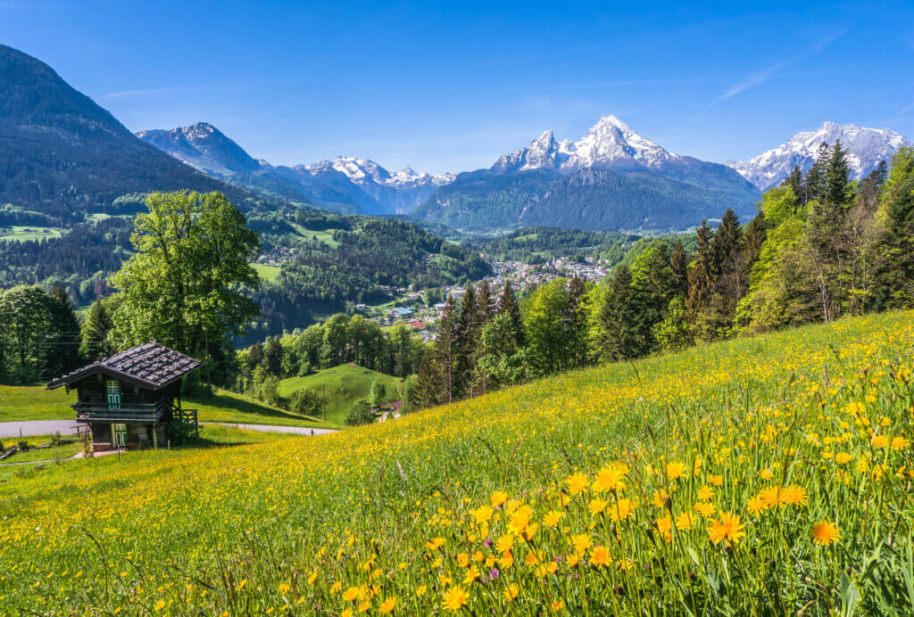 Deutschland, Alpen