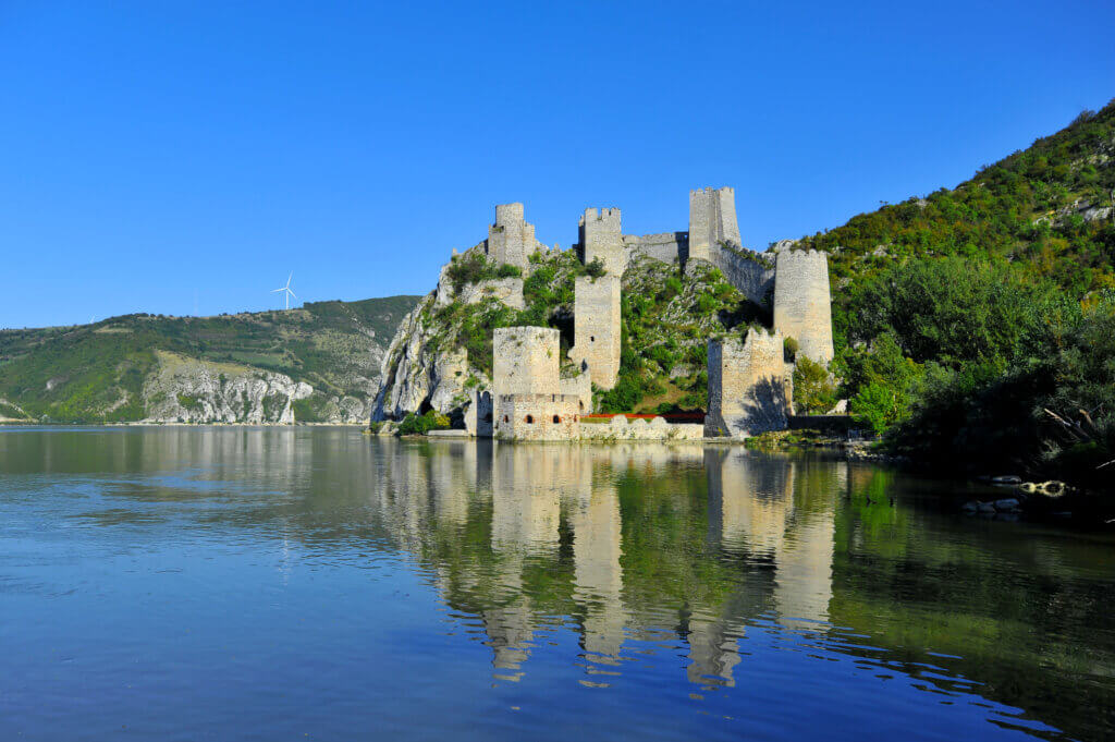 Serbien Mittelalterliche Burg