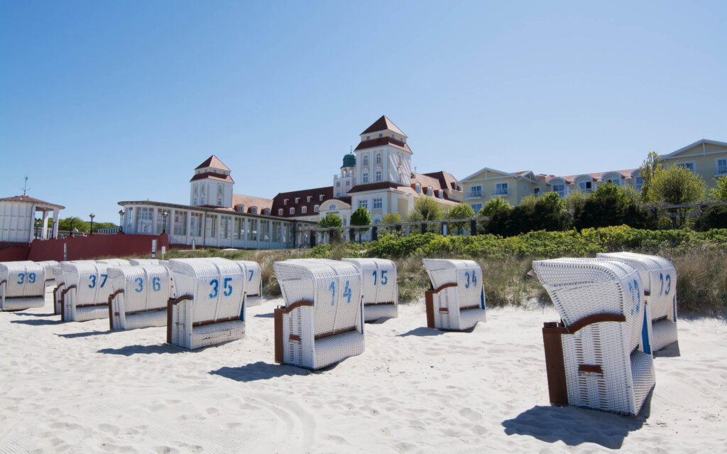 Rügen Binz Strandkörbe