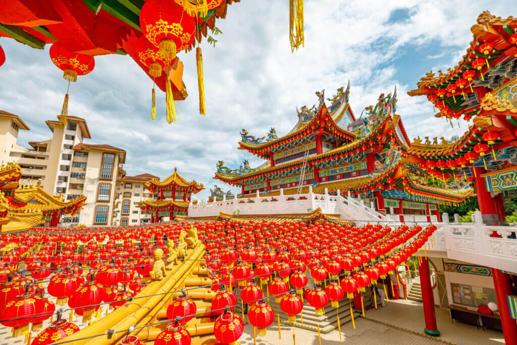 Thean Hou Temple in Kuala Lumpur, Malaysia