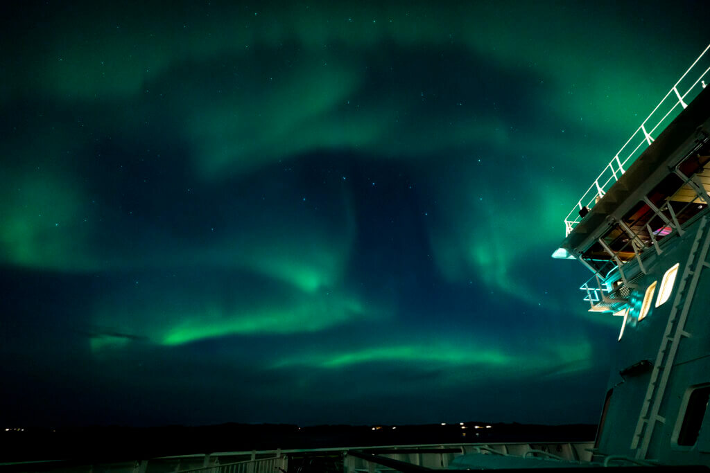 Hurtigruten Polarlichter © Andreas Klausner