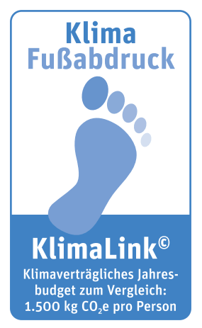 Klimafußabdruck Label