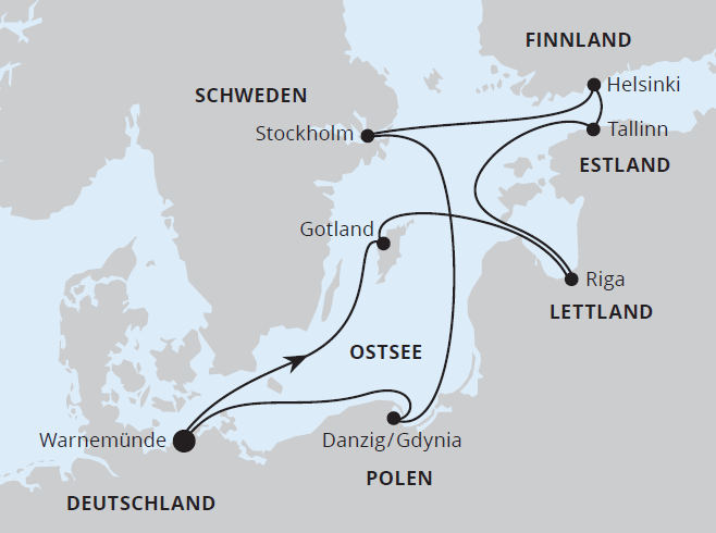 Routenkarte_AIDA_Staedte-der-Ostsee-ab-Warnemuende