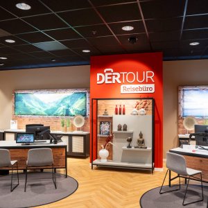 DERTOUR Reisebüro neues Shopkonzept